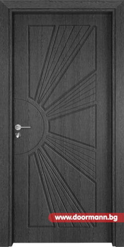 Интериорна врата Gama 204p, цвят Сив кестен