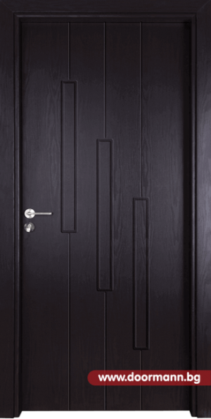 Интериорна врата Gama 206p, цвят Венге