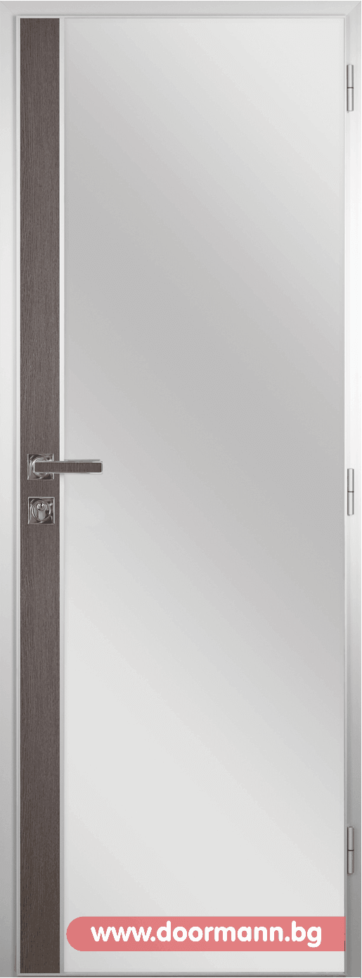GRADDE - Алуминиева врата за баня цвят Череша Сан Диего