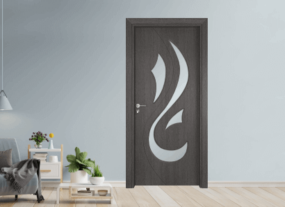 Интериорна врата Gama 203 цвят Сив кестен