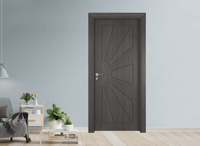 Интериорна врата Gama 204p цвят Сив кестен
