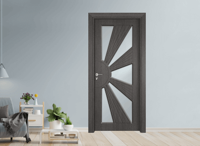 Интериорна врата Gama 204 цвят Сив кестен