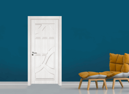 Интериорна врата Sil Lux, модел 3003-P, цвят Снежен Бор