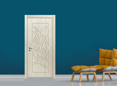 Интериорна врата Sil Lux, модел 3005-P, цвят Избелен Дъб
