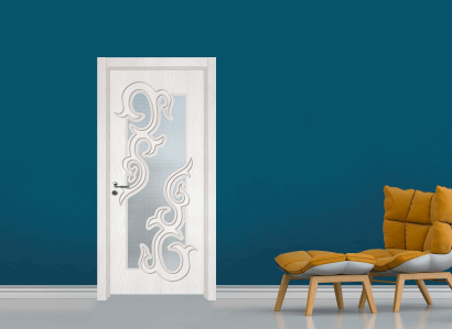 Интериорна врата Sil Lux, модел 3006, цвят Снежен Бор