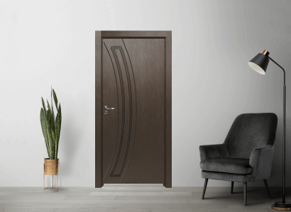 Интериорна врата Sil Lux, модел 3012-P, цвят Златен Кестен