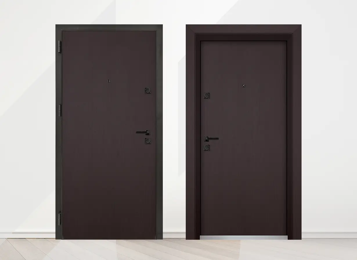 Врата Unison Optima Simpel Орех Рибейра 2s