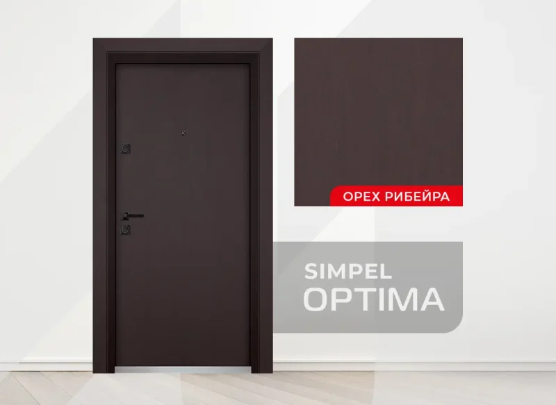 Врата Unison Optima Simpel Орех Рибейра