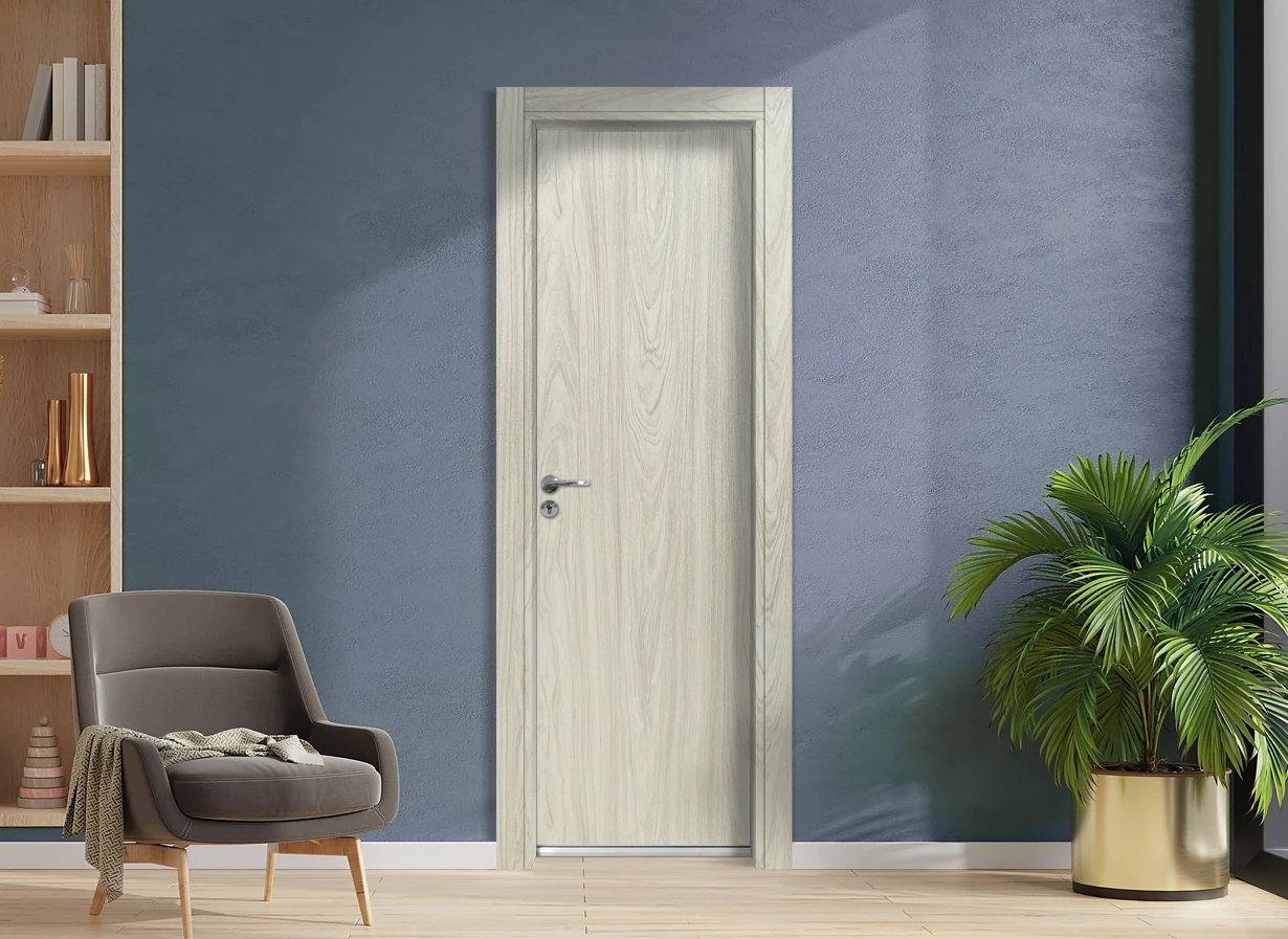 Врата за баня Sillux Избелен Дъб Външна Част