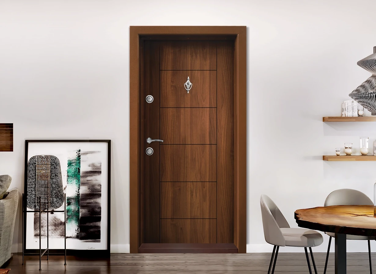 Блиндирана Врата Kartal T 102 Златен Дъб
