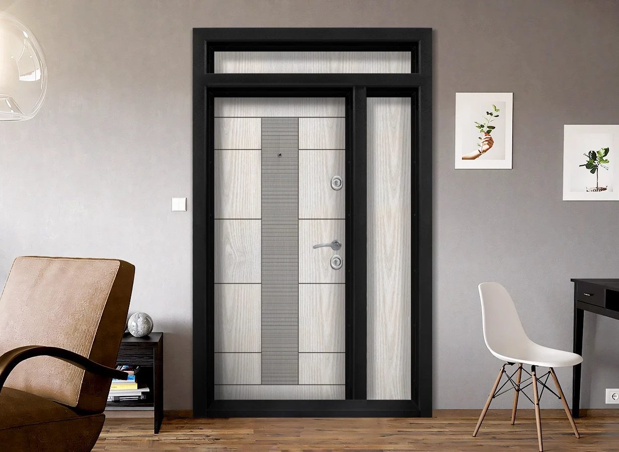 Блиндирана Врата Kartal T 901 Арктика Надстройка
