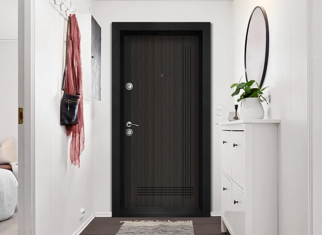 Блиндирана Врата Kartal Tp 003 Черна Перла