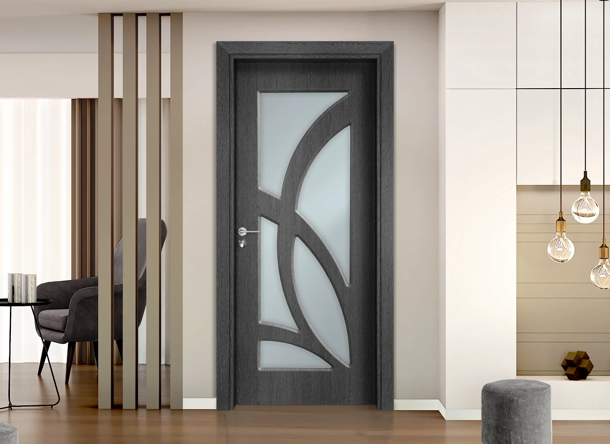 Интериорна Врата Gama 208 Сив Кестен