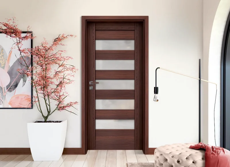 Интериорна Врата Gradde Aaven Glas Шведски Дъб