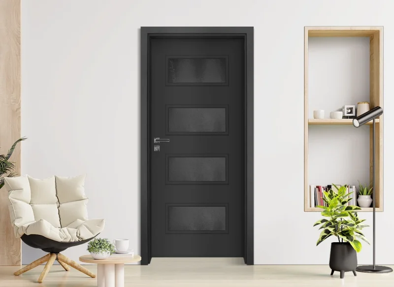 Интериорна Врата Gradde Blomendal Антрацит Мат