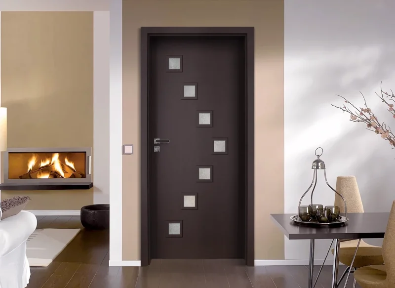 Интериорна Врата Gradde Zwinger Орех Рибейра