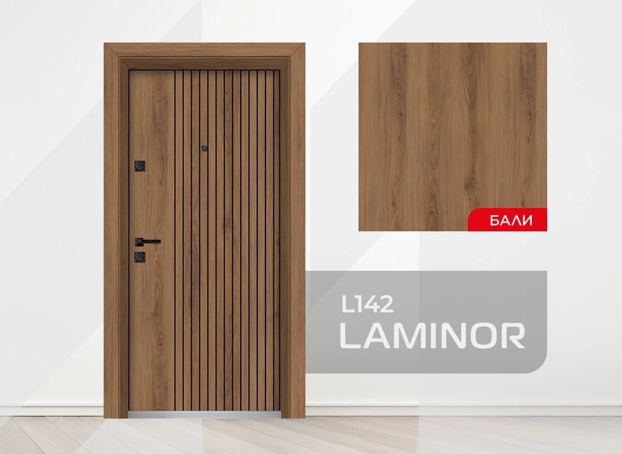 Входна врата Унисон серия Ламинор, L-142, Бали